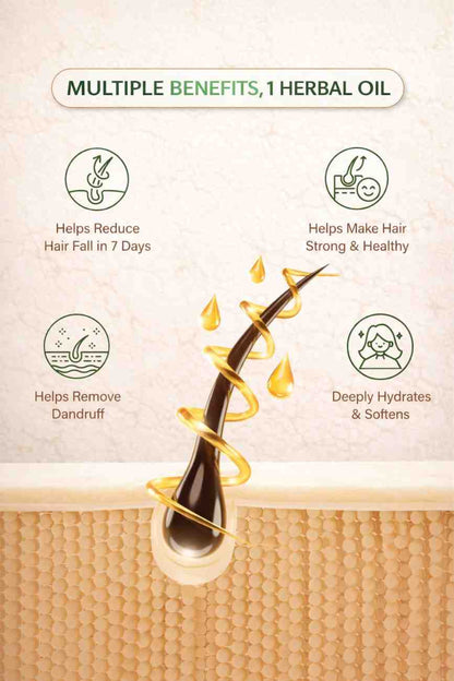 Haironiq Herbal Hair Oil 200ml